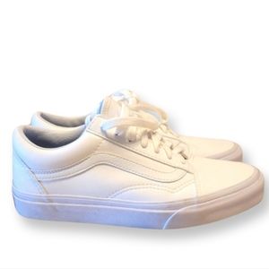 Vans White Old Skool Shoes
